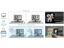 Publication page for "A Mixed Reality and 2D Display Hybrid Approach for Visual Analysis of 3D Tissue Maps"